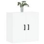 Voir la diapositive 3 : VIDAXL Armoire murale blanc 60x31x60 cm bois d'ingenierie