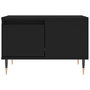 Voir la diapositive 5 : VIDAXL Table basse noir 55x55x36,5 cm bois d'ingenierie