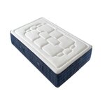 DAGOSTINO HOME Matelas 90x190 Mousse HR  Luxe Confort  Extra Ferme | Double Face (Été-Hiver) | Soutien Équilibré, Parfait et Tonique | H20cm. Coloris disponibles : Blanc