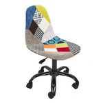 Paris Prix Chaise de Bureau  Patchwork  78-91cm Multicolore