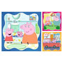 Voir la diapositive 2 : RAVENSBURGER Puzzle 3x49 pieces La famille d abord Peppa Pig