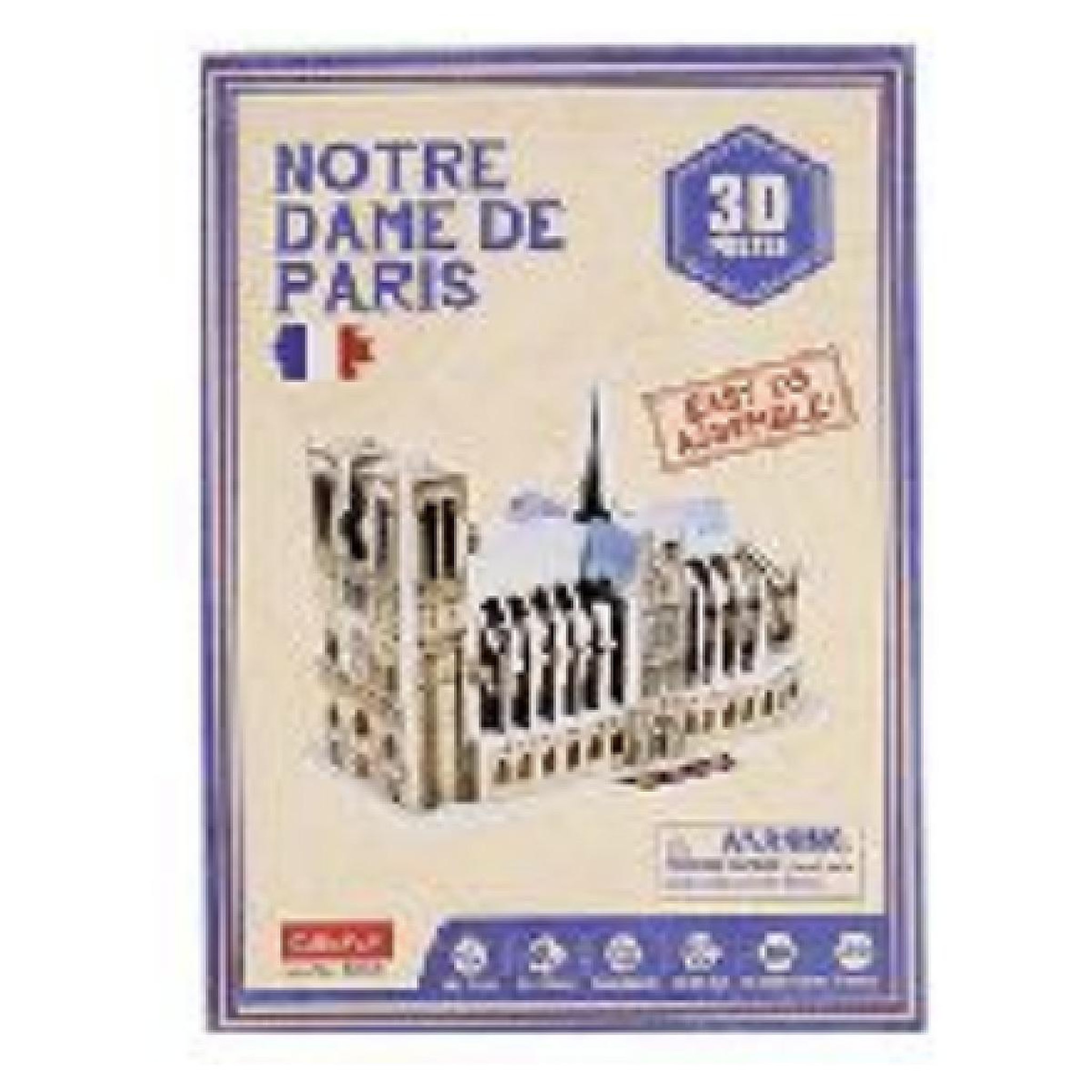 MGM Maquette 3D Notre-Dame de Paris