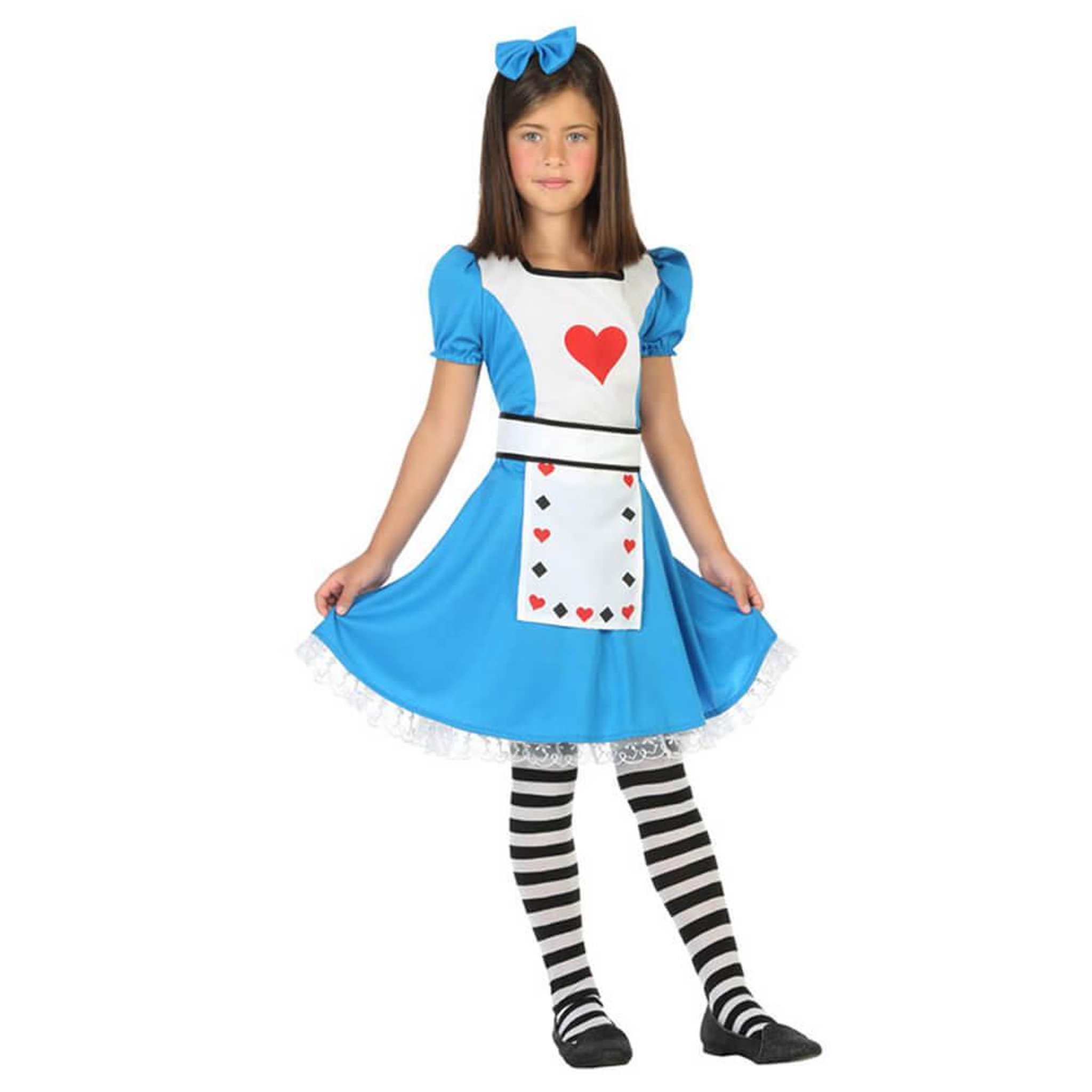 ATOSA Déguisement Alice - Fille - 10/12 ans (140 à 152 cm)