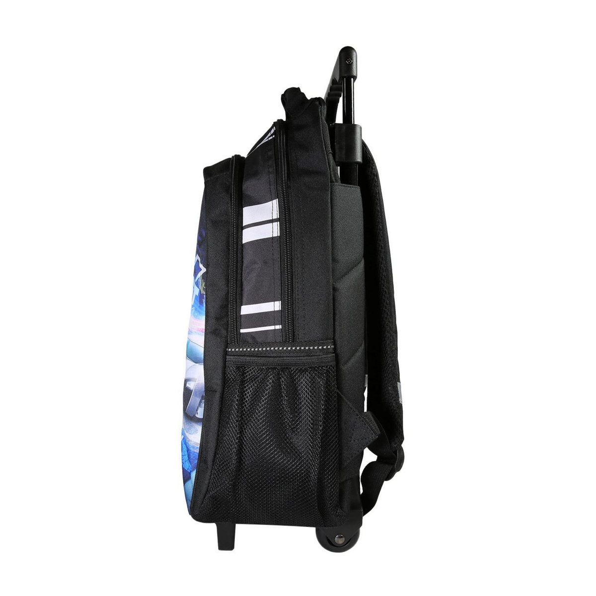 Bagtrotter Fast & Furious - Sac à dos à roulettes noir, 2 compartiments - Bagtrotter