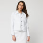 Voir la diapositive 1 : INEXTENSO Veste blanche femme