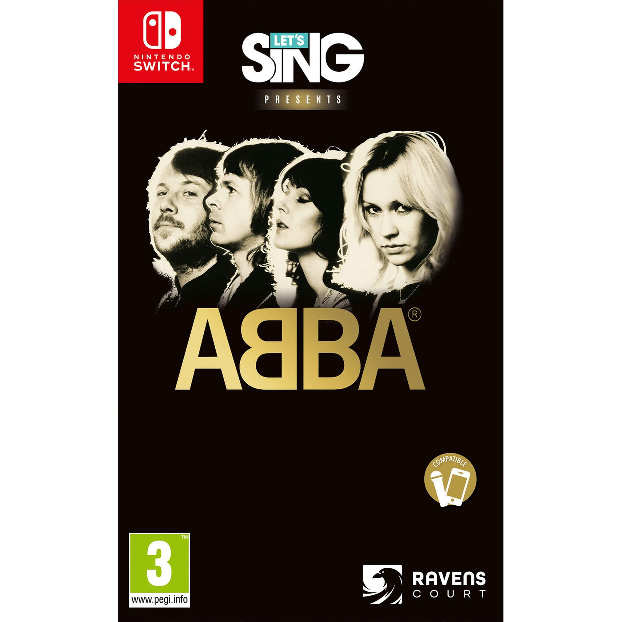 Voir la diapositive 1 : Let's Sing ABBA Nintendo Switch