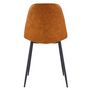 Voir la diapositive 5 : Rendez vous déco Lot de 2 chaises en cuir synthétique camel - Henrik