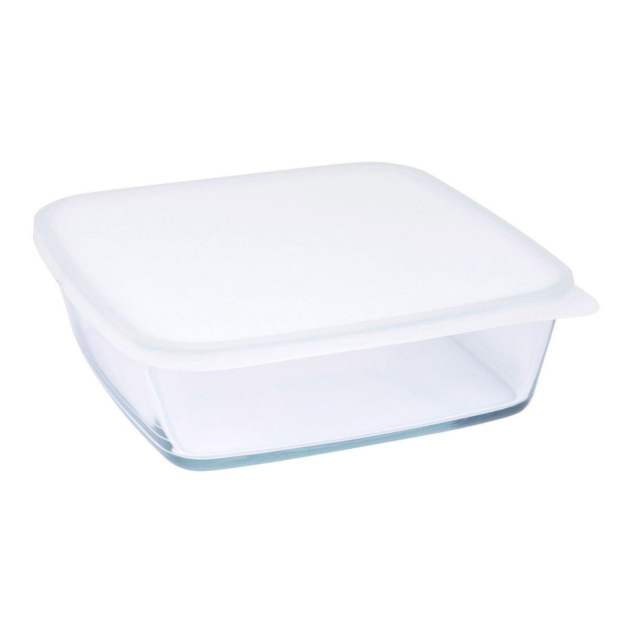 HOMEA Boîte de conservation carrée  ulko  0,5l blanc