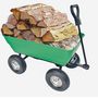 Voir la diapositive 4 : WERKAPRO Chariot remorque de jardin WERKA PRO 125 litres