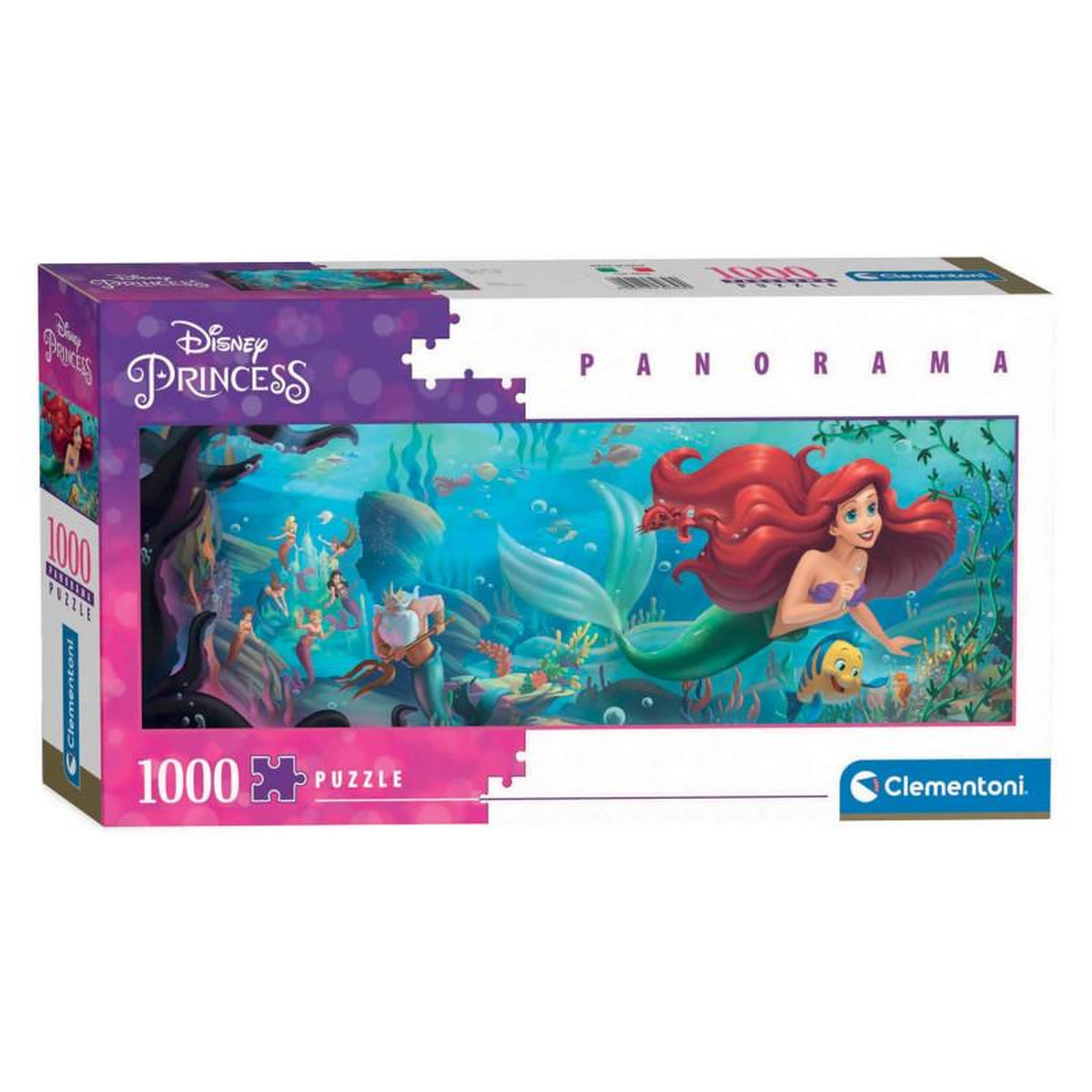 Voir la diapositive 1 : CLEMENTONI Clementoni Panorama Puzzle Disney Princess, 1000pcs. 39658