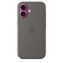 Voir la diapositive 3 : APPLE Coque iPhone 16 MagSafe Gris sidéral Silicone
