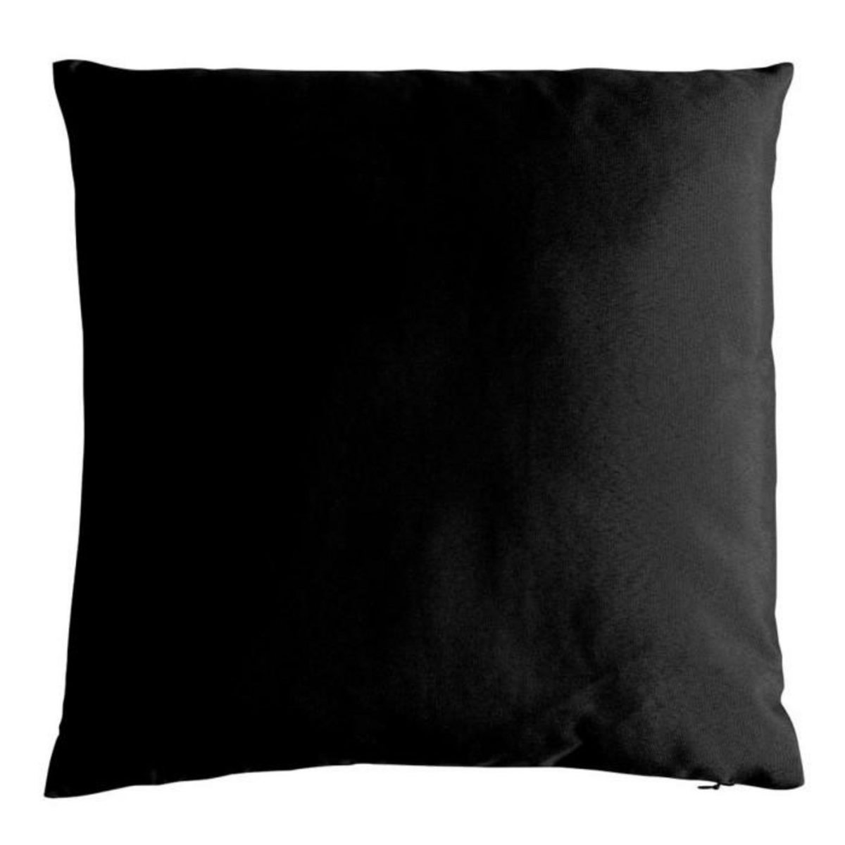 Paris Prix Coussin Déco Uni  Basic  40x40cm Noir