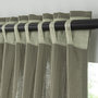 Voir la diapositive 2 : FUTURE HOME Rideau uni en gaze de coton pattes cachées à l'unité 140x260cm