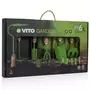 VITO Kit 6 outils de jardin VITO Kit jardinier Acier S235 Manche en bois de hêtre