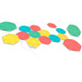 Voir la diapositive 2 : NANOLEAF Panneaux lumineux Shapes Hexagons Kit-15pcs