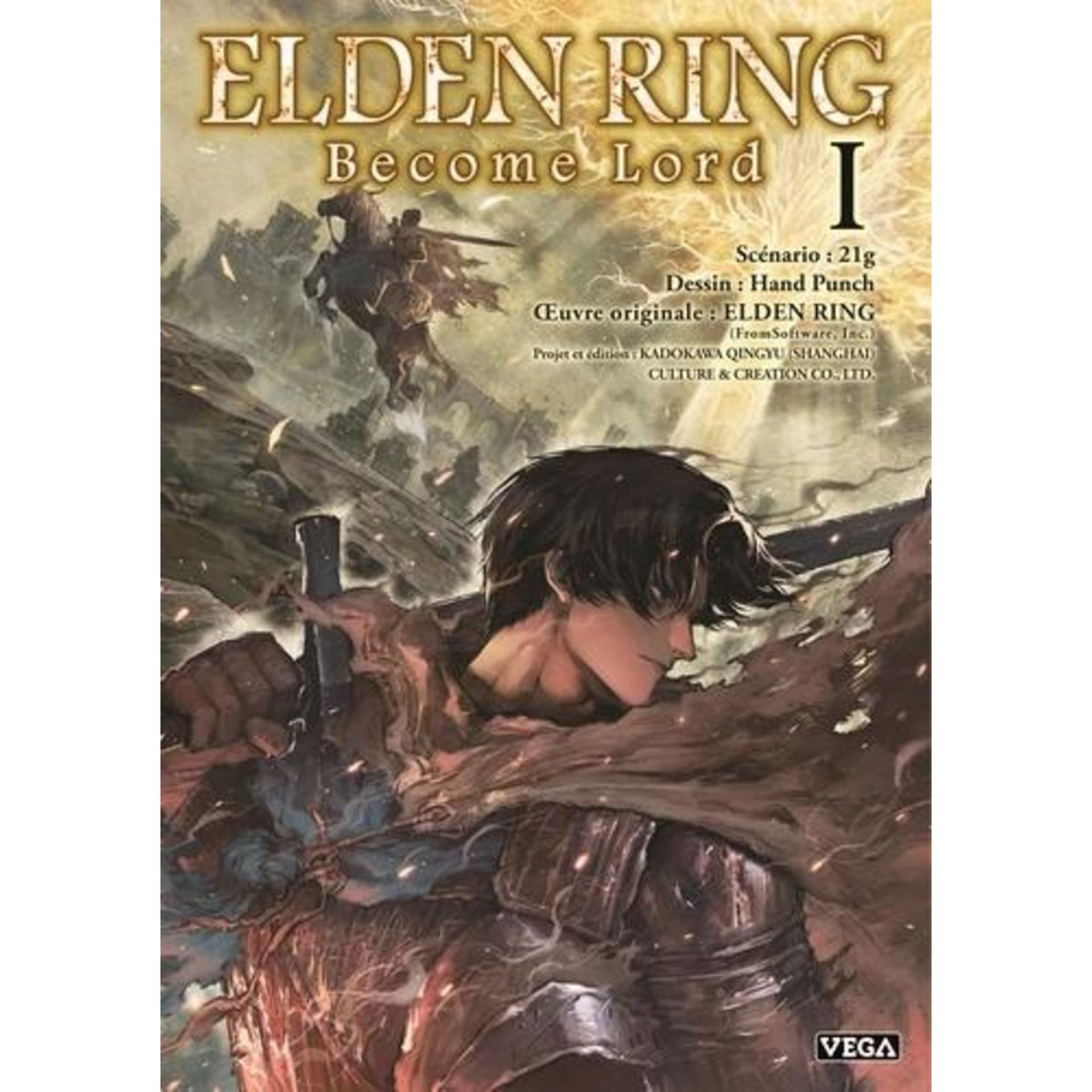 ELDEN RING BECOME LORD TOME 1 , 21g