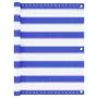 VIDAXL Ecran de balcon Bleu et blanc 75x600 cm PEHD