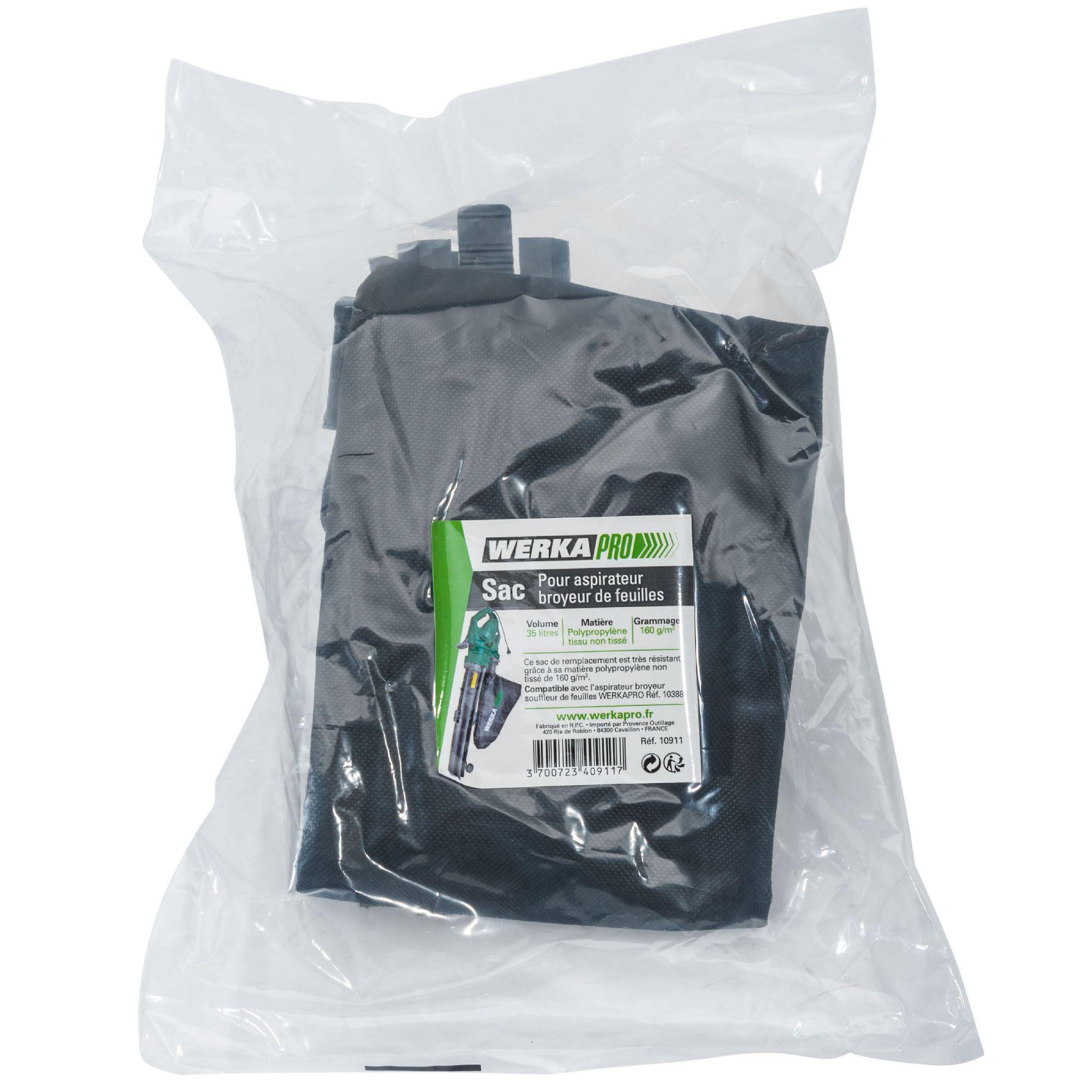 Voir la diapositive 5 : WERKAPRO Sac de remplacement pour aspirateur broyeur 35l WERKA PRO
