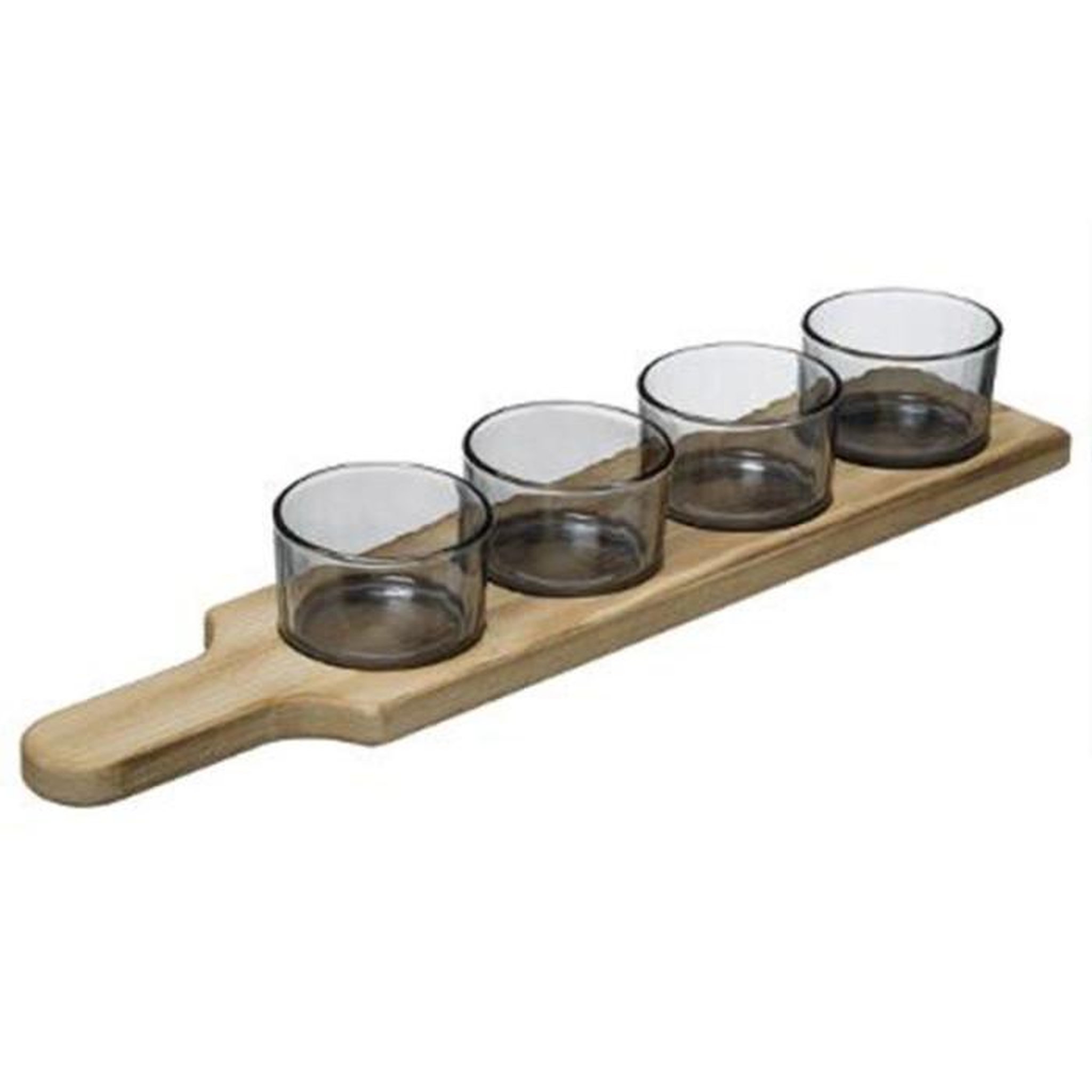 SECRET DE GOURMET Set Apéritif 5 Pièces  Arha  45cm Naturel