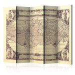 Paris Prix Paravent 5 Volets  Nova Universi Orbis Descriptio  172x225cm