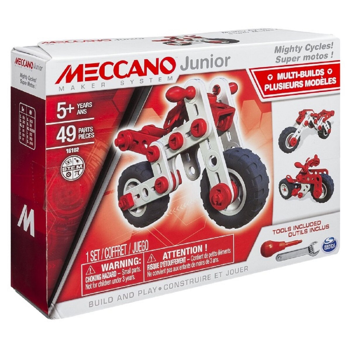 MECCANO Super Motos Meccano Junior