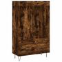 Voir la diapositive 2 : VIDAXL Buffet haut chene fume 69,5x31x115 cm bois d'ingenierie