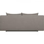 Voir la diapositive 5 : MARKET24 TEIJO Banquette convertible 3 places avec coffre de rangement - Tissu Taupe - L187 x P 91 x H 82 cm