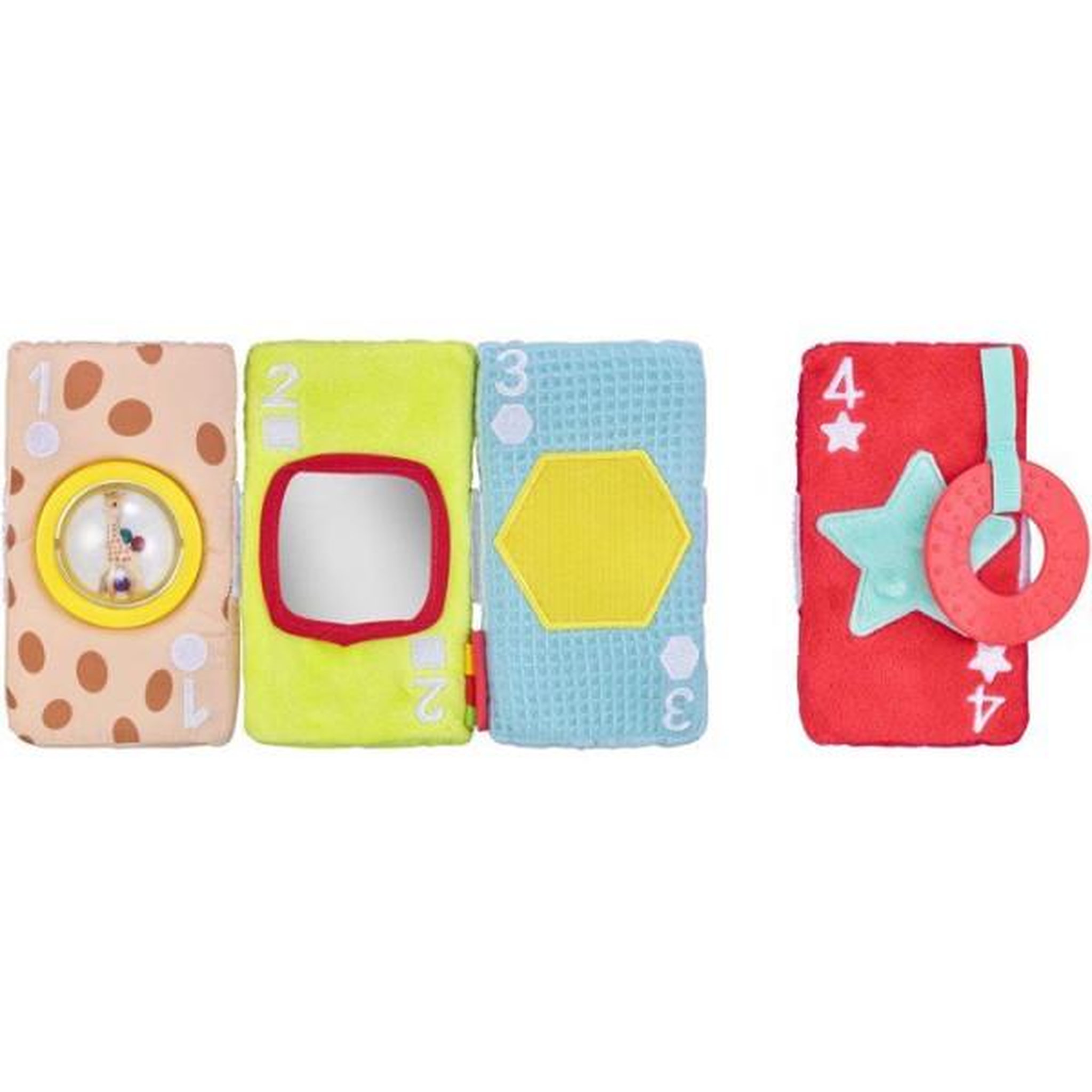 Voir la diapositive 3 : CARTES SENSORIELLES SOPHIE VULLI JOUETS VUI230857