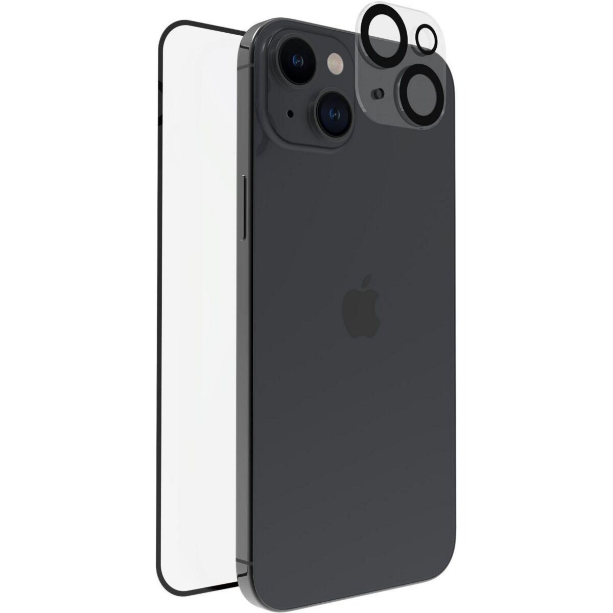 TIGER GLASS Protège écran iPhone 15 Plus Verre trempé + prot. obj. pas cher  