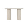 Voir la diapositive 2 : Paris Prix Console Effet Marbre  Narvik  130cm Beige