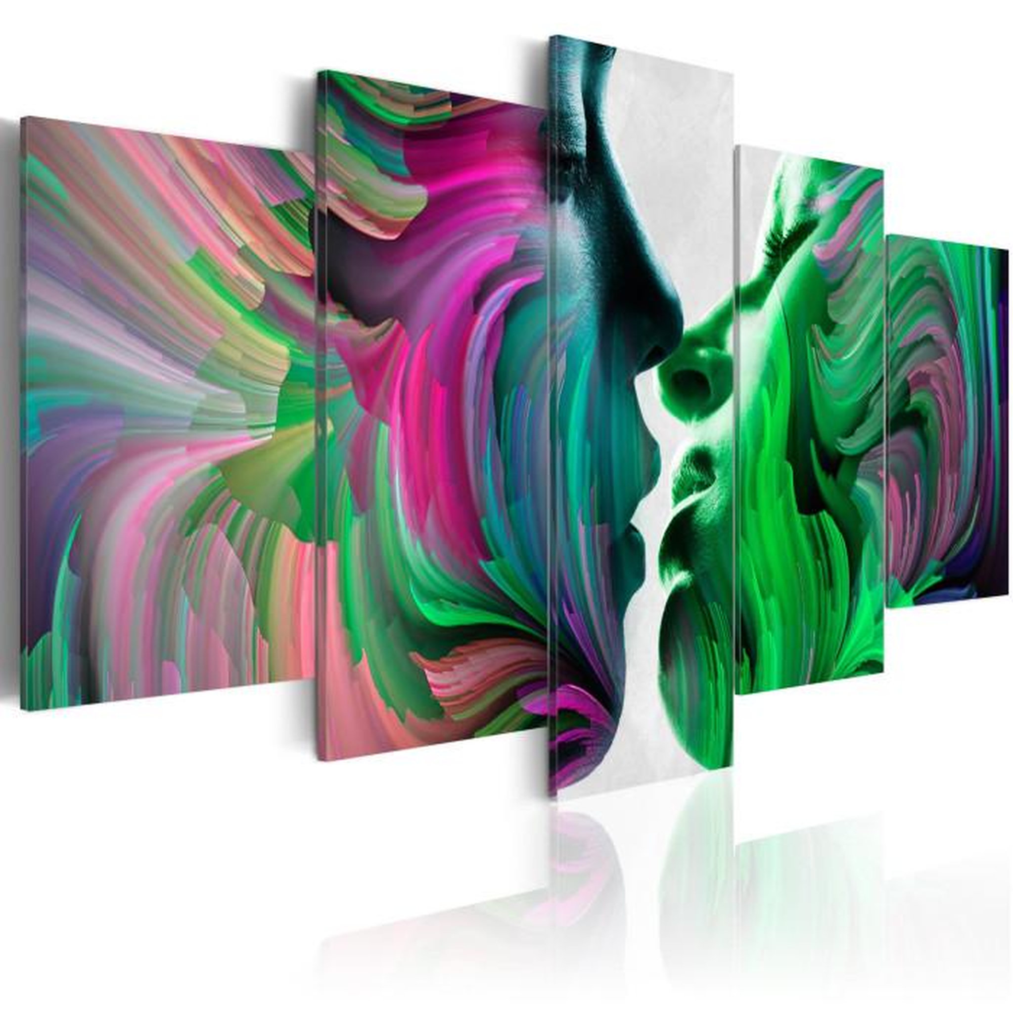 Paris Prix Tableau Imprimé  Couleurs de l'amour. Coloris disponibles : Multicolore