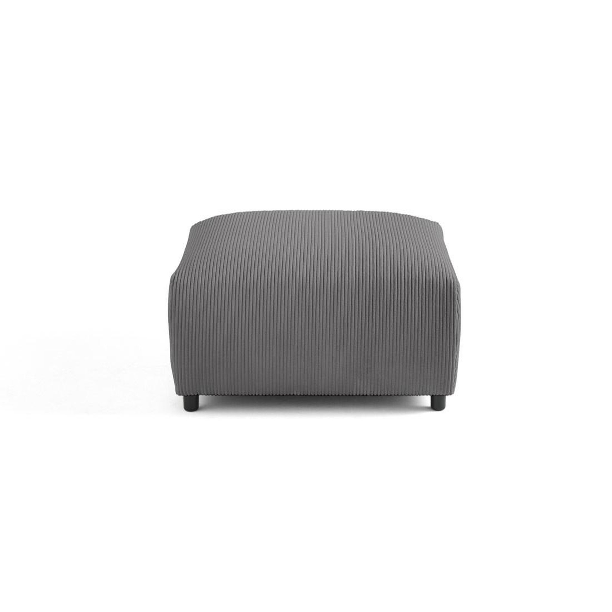 Voir la diapositive 5 : LISA DESIGN Garance - pouf modulable - en velours côtelé