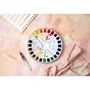 Voir la diapositive 3 : Pebeo Boîte de 24 demi-godets aquarelle + pinceau à eau