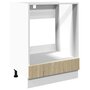 Voir la diapositive 2 : VIDAXL Armoire a four Chene sonoma 60x46x81,5 cm Agglomere