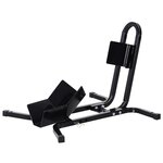 HOMCOM Rail de support universel pour moto - support béquille moto - bloque roue 17 à 21 pouces métal époxy. Coloris disponibles : Rouge, Noir