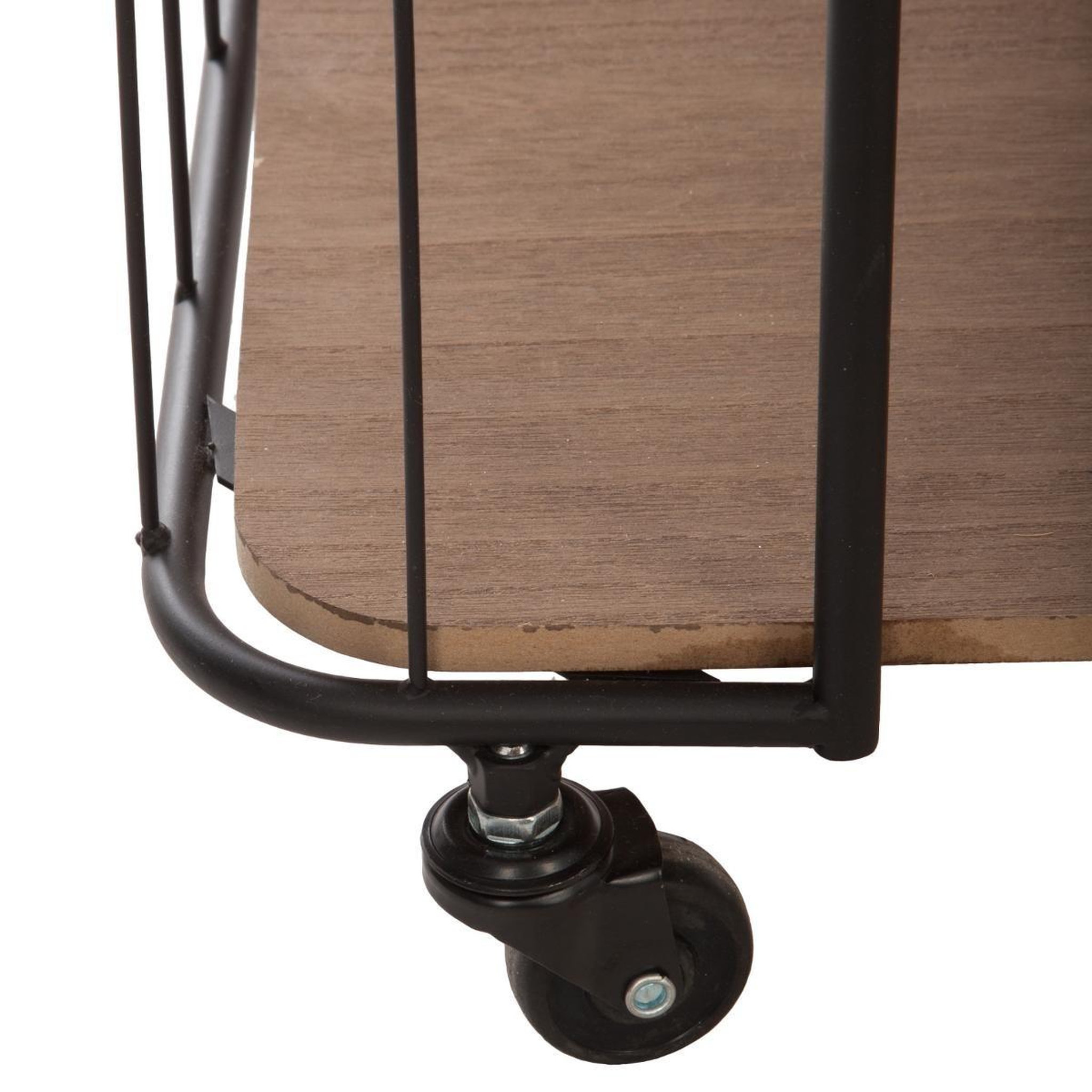 Voir la diapositive 3 : ATMOSPHERA Étagère à 4 niveaux  jordi  97cm noir