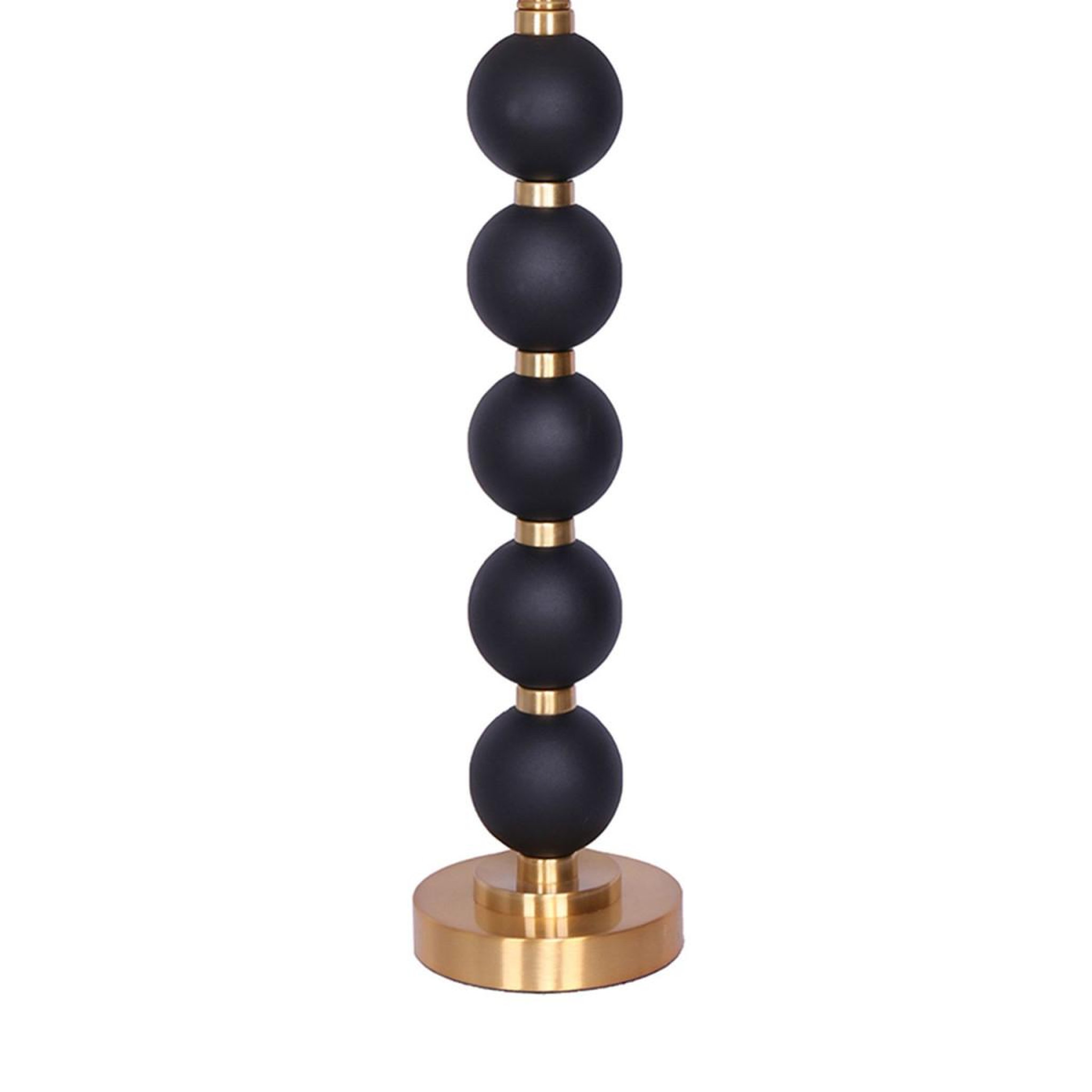 Voir la diapositive 3 : Paris Prix Lampe à Poser Design  Davina  81cm Noir & Blanc