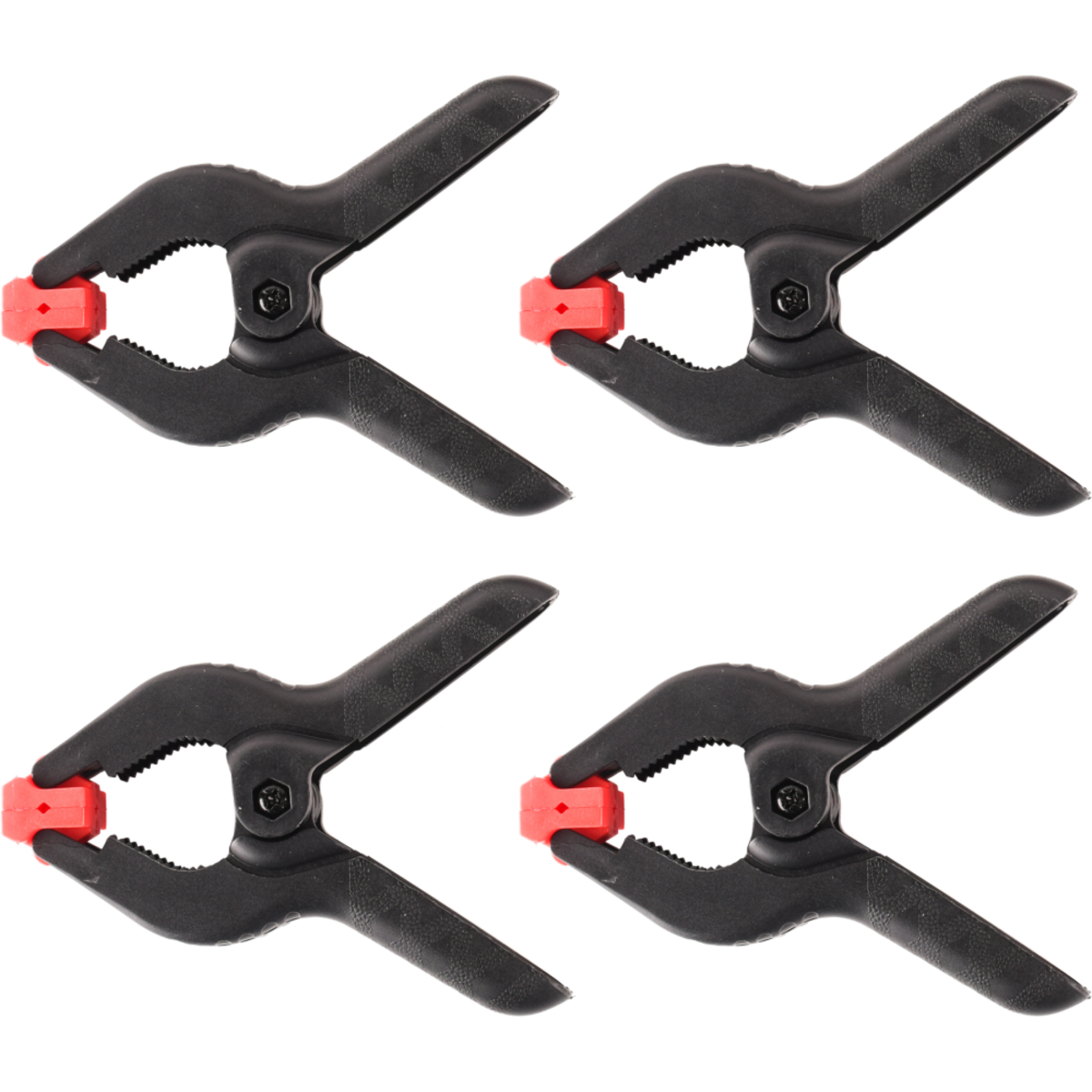 CENTRALE BRICO Lot de 4 pinces à ressort, 50 mm