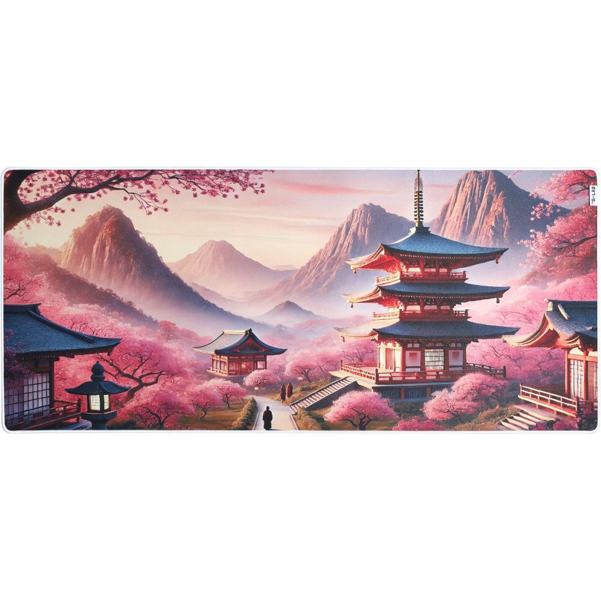 Voir la diapositive 2 : THE G-LAB Tapis de souris pad temple