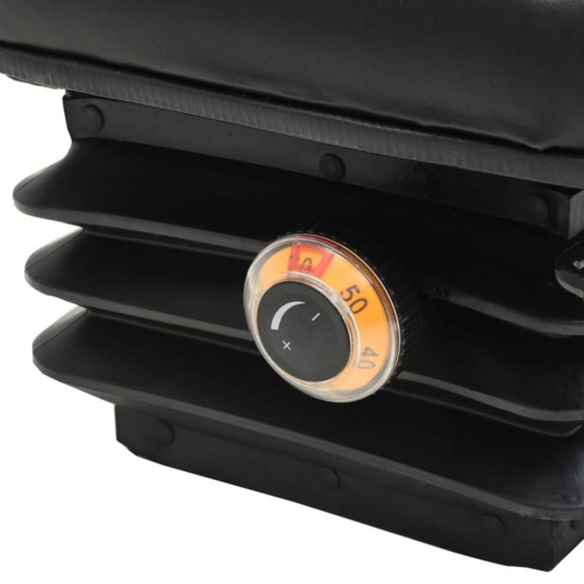 VIDAXL Siège de tracteur avec suspension et dossier réglable