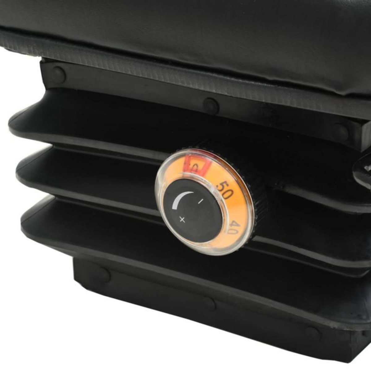 VIDAXL Siège de tracteur avec suspension et dossier réglable