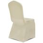 Voir la diapositive 4 : VIDAXL 50 housses de chaise extensibles creme