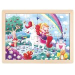 Hape Puzzle 2 en 1 24 pièces Hape Licorne