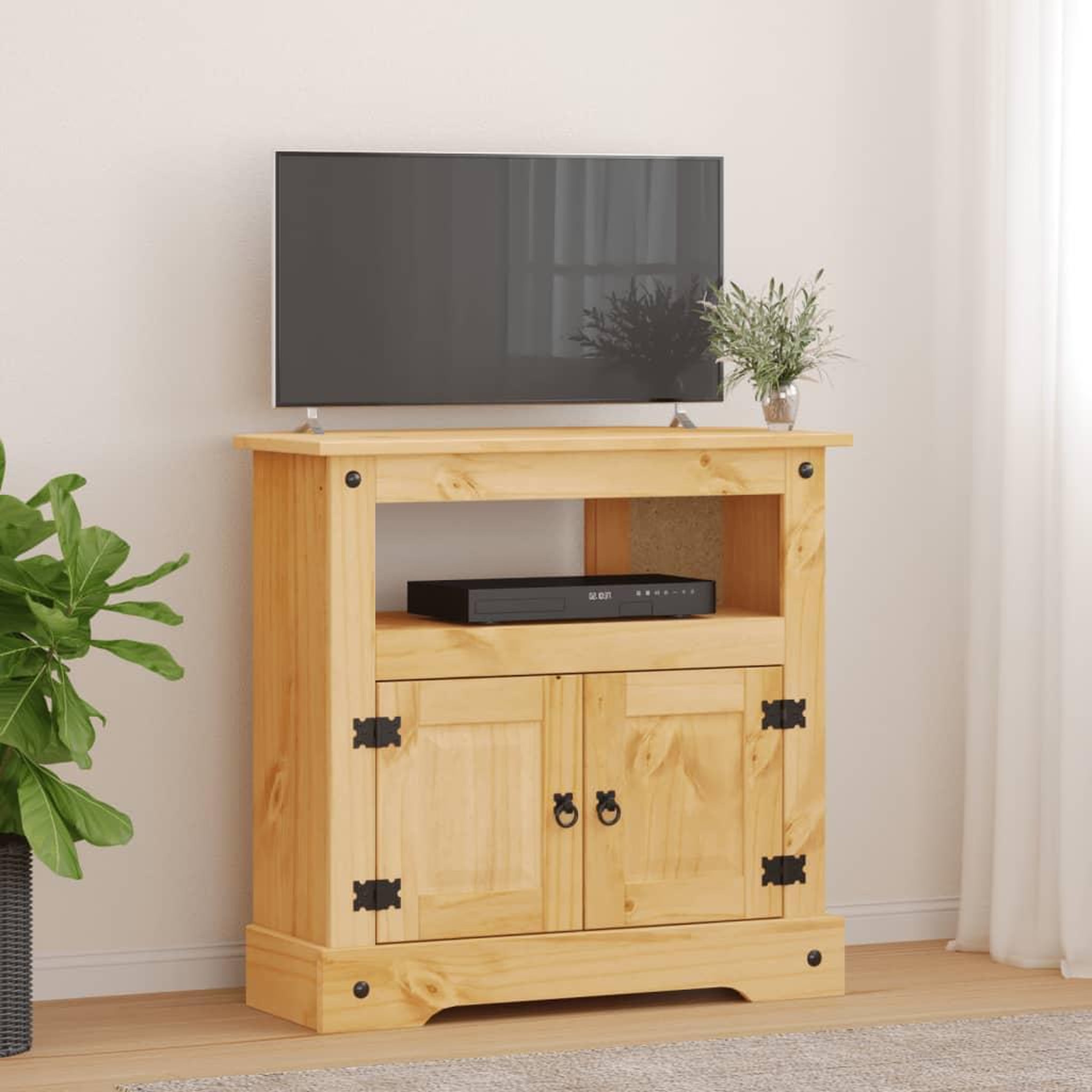 Voir la diapositive 1 : VIDAXL Table console Gamme  Pin mexicain 80x43x78 cm