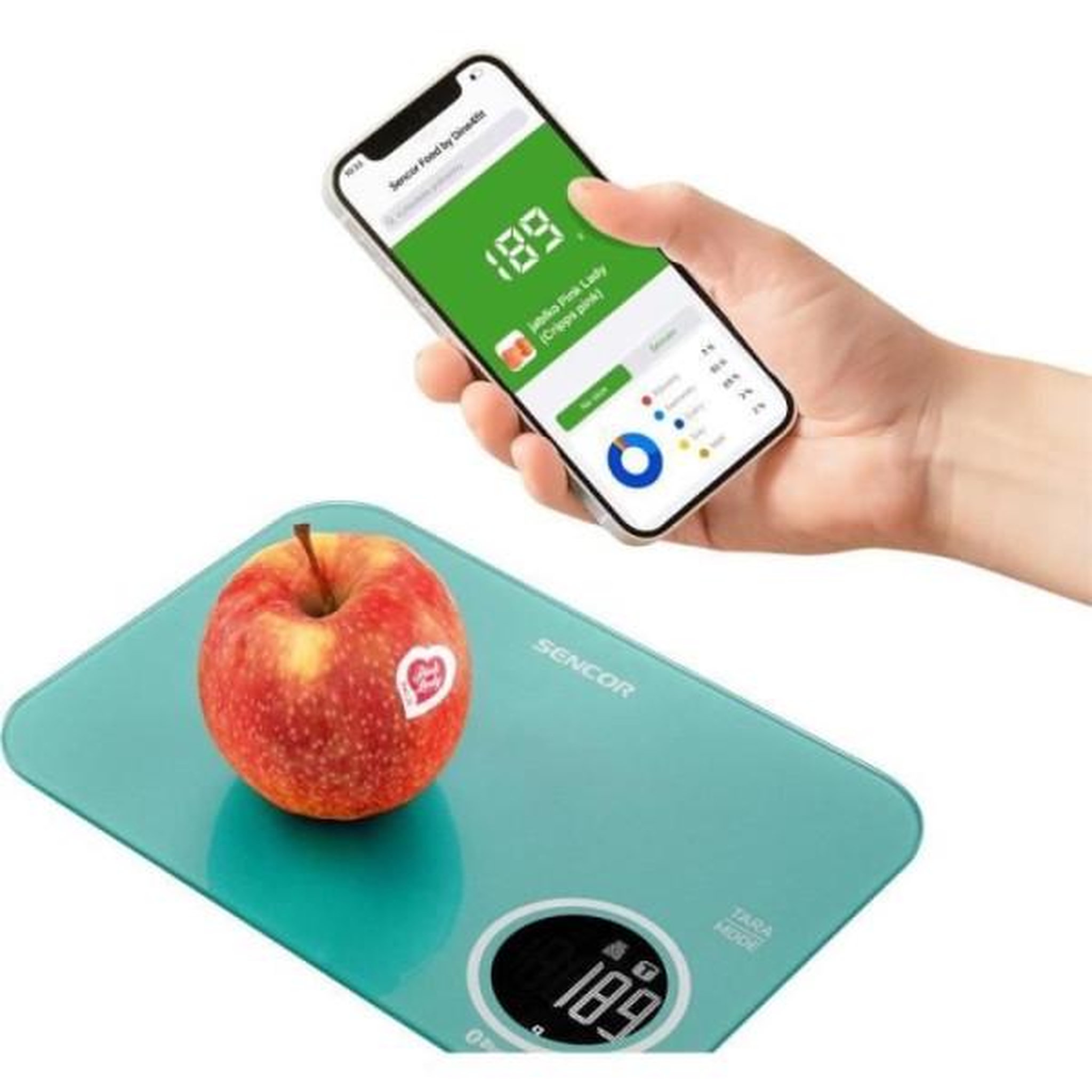 Voir la diapositive 4 : MARKET24 Balance de cuisine electronique de precision  - sencor - sks 7071gr