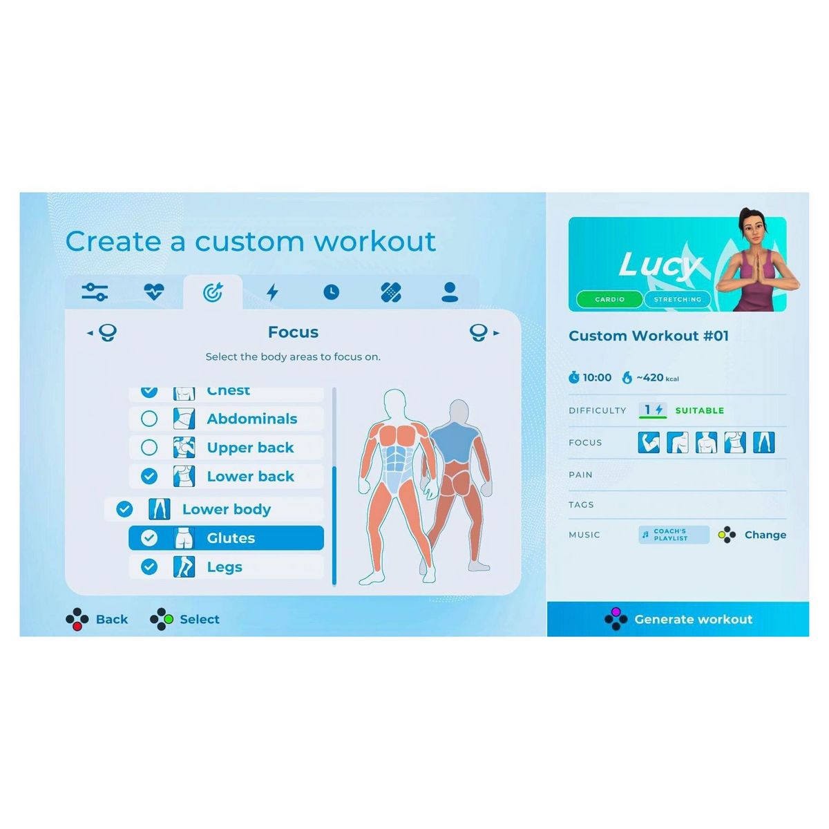 Let's Get Fit Nintendo Switch - Strap Inclus