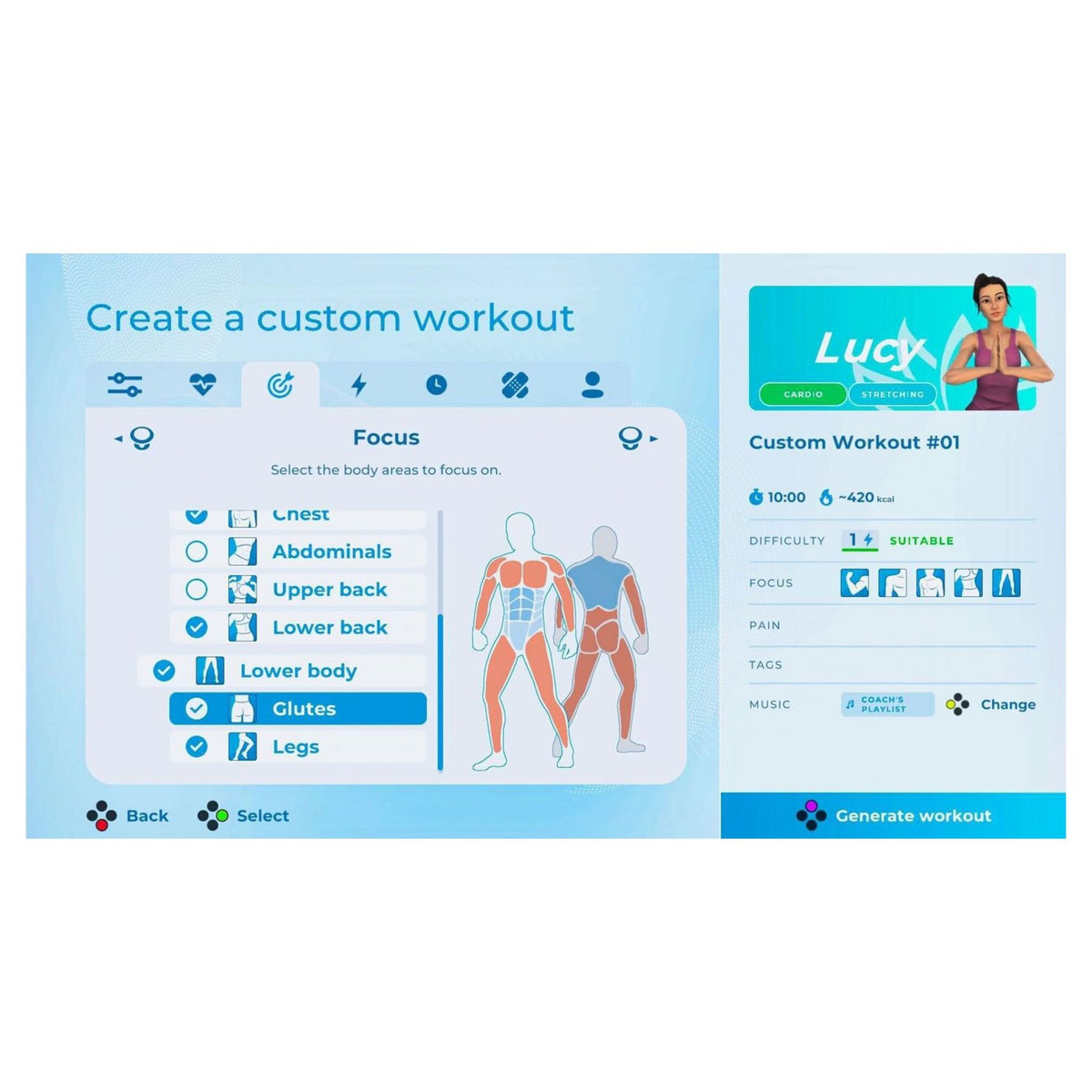 Let's Get Fit Nintendo Switch - Strap Inclus