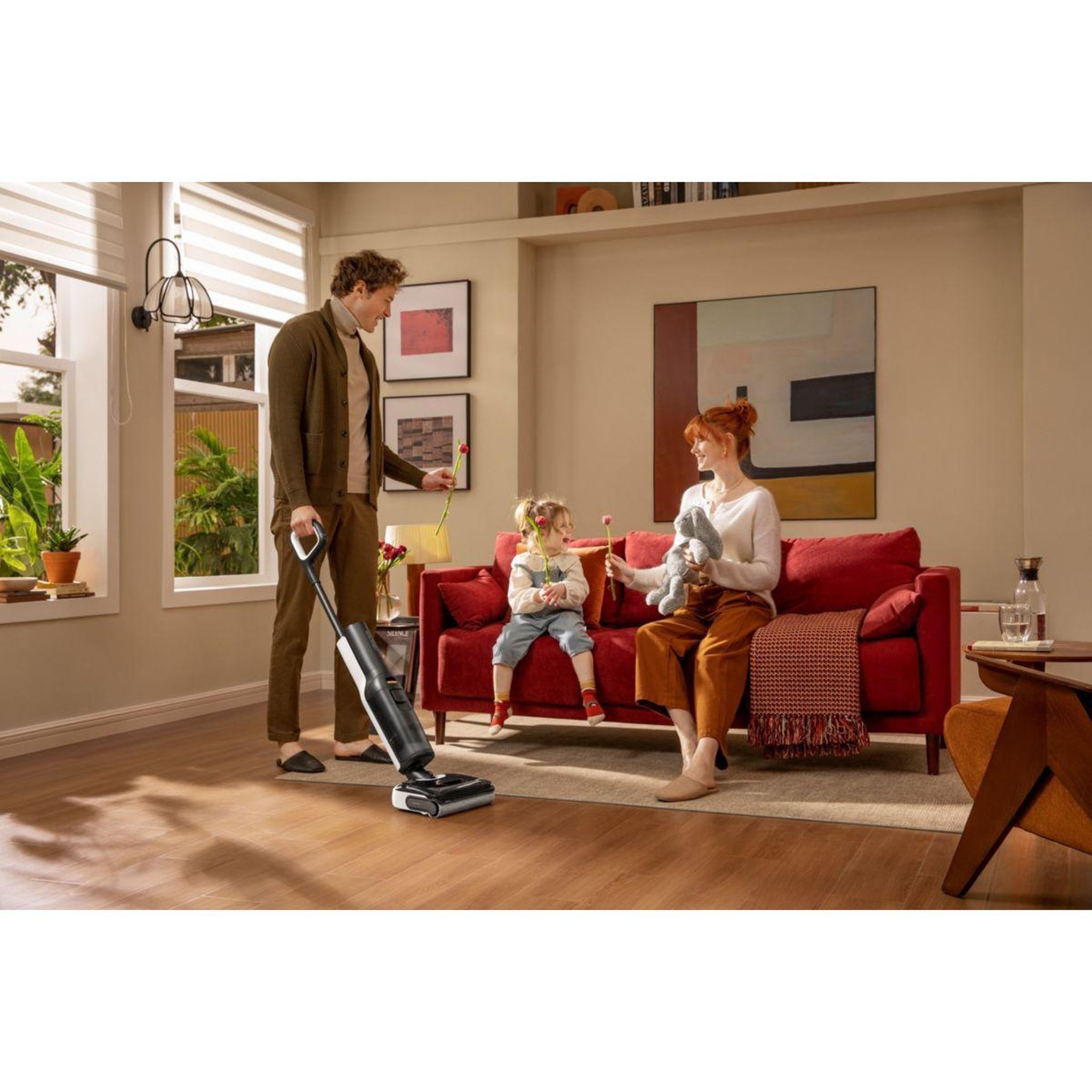 Voir la diapositive 2 : ROBOROCK Aspirateur laveur F25 Grey