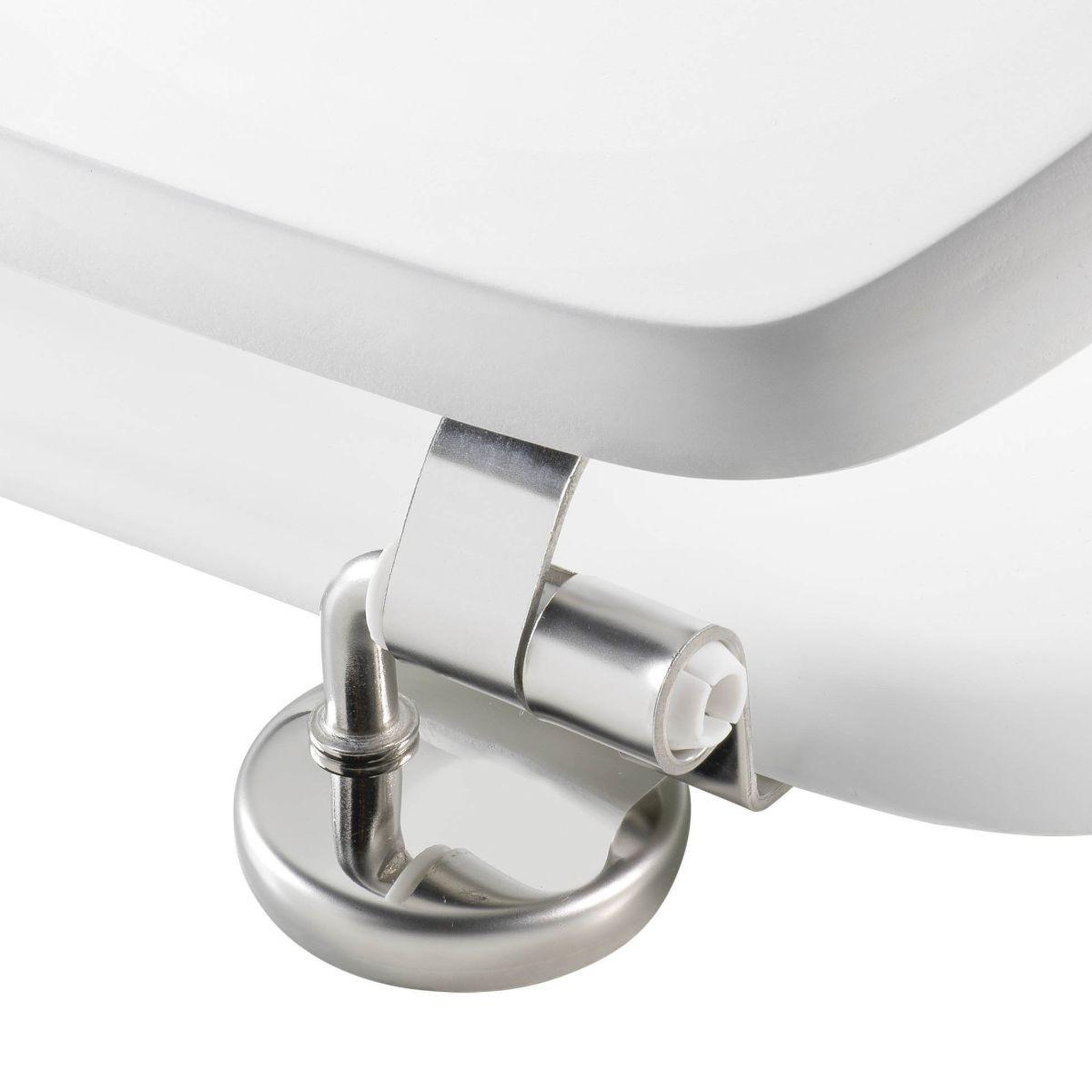 Voir la diapositive 5 : Douceur d'Intérieur Abattant wc déco  kelly  46cm blanc