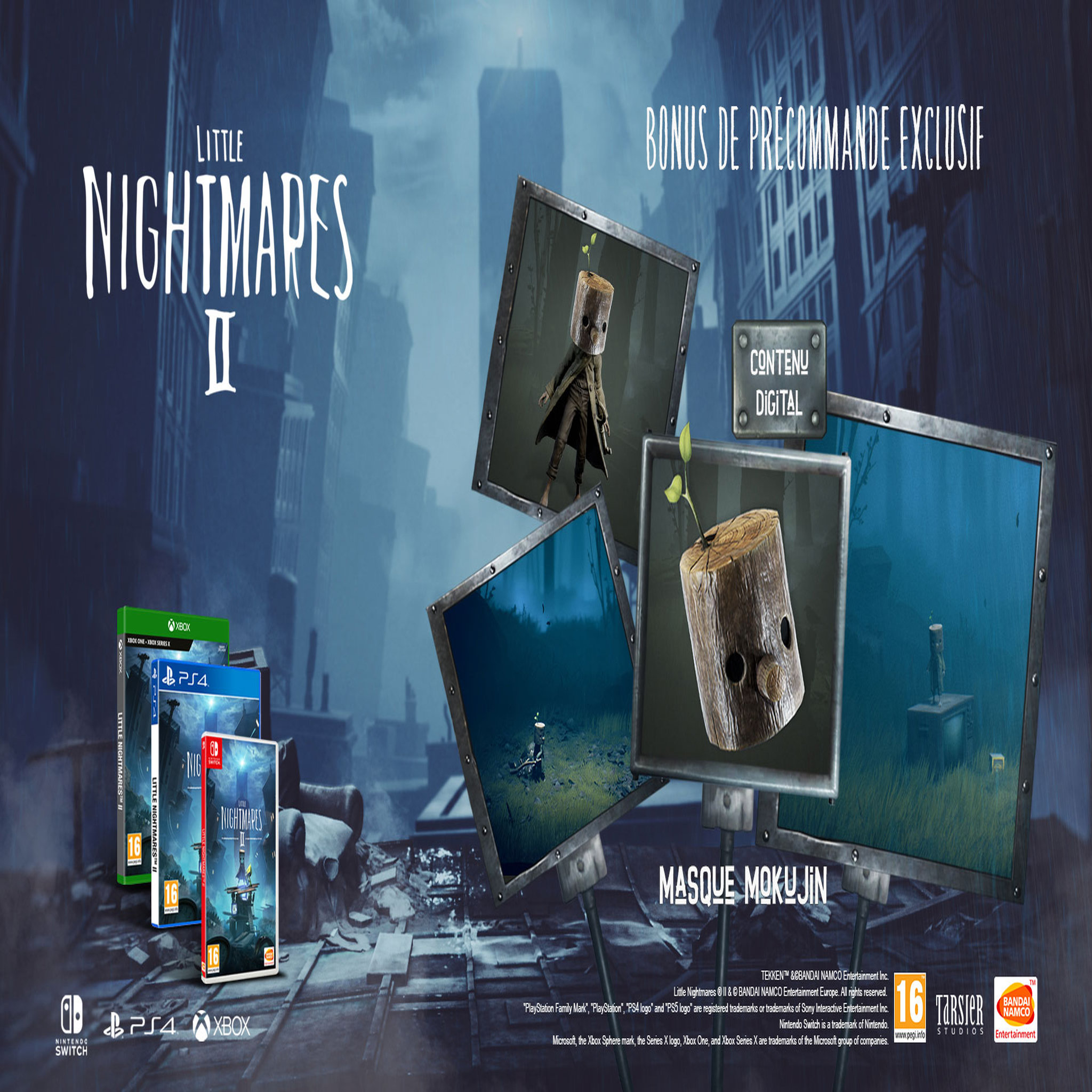 Voir la diapositive 2 : Namco Little Nightmares II Day One Edition Xbox One